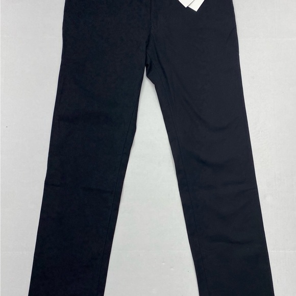 Calvin Klein Men’s Black Slim Fit Coupe Pants 33W 32L NWT PREPPY - Picture 1 of 13
